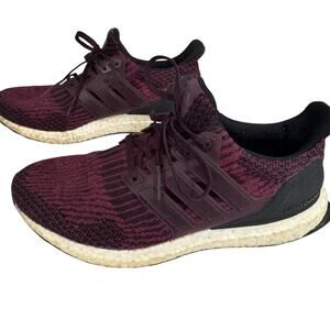 Adidas UltraBoost 3.0 Red Night Womens Size 8.5 S82058 Burgundy Running Shoes